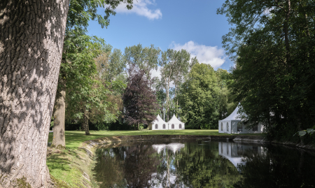 A vendre - Région de Tournai - Lieu d'événement dans un château sur un domaine de 5ha