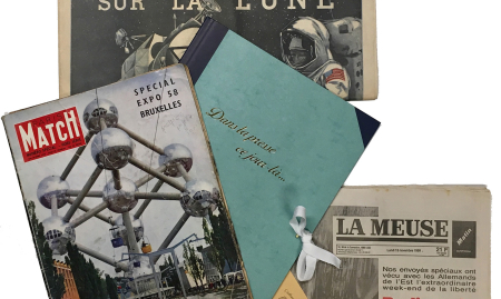 A REMETTRE :  DANS LA PRESSE CE JOUR-LA - LE JOURNAL ANNIVERSAIRE - CADEAURETRO.COM
