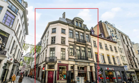 Société patrimoniale avec un immeuble de rapport et deux maisons de commerce