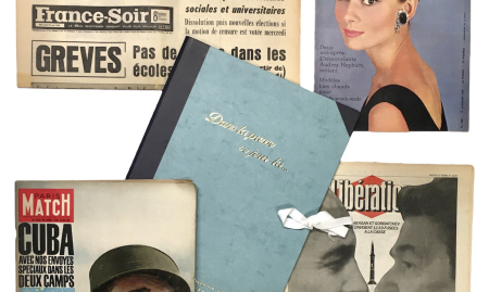 A REMETTRE :  DANS LA PRESSE CE JOUR-LA - LE JOURNAL ANNIVERSAIRE - CADEAURETRO.COM image