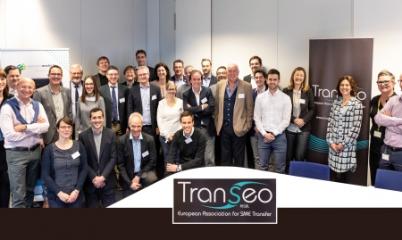 UNIZO Overnamemarkt Plateforme de Transmission hôte du  premier congrès Transeo en 2019 à Bruxelles. Update  Newsletter Transeo